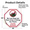 Signmission We Love Dogs but Their Urine Is Kil, 18 Inch X 18 Inch, Vinyl Decal OC-D-18-343 - alternate 3