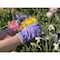 Watson Gloves Home Grown L Spandex Sparrow Purple/Grey Gardening Gloves 204-L - alternate 2