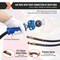 Vevor 15FT 3-in-1 Semi Truck Air Lines Kit with 2PCS Glad Hands and Handles BSC507-3 - alternate 6