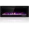 Edendirect 50 in. Freestanding Electric Fireplace in Black, Wall Mount with Multi-Color Flames, Remote ZR-71811098293 - alternate 1