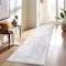 World Rug Gallery Vintage Inspired Distressed Machine Washable Runner Rug 2 ft 6 in x 10 ft Blue 6031BLUE2X10 - alternate 1