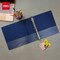 Deli Std Duty View Binder 1in, Letter, D-Ring, PVC-Free, Navy, 12PK CF567-DB - alternate 4