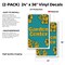 Signmission Garden Center, Vinyl Decals Only 24 Inch x 36 Inch, Vinyl Decal, 2PK DSB-2436-2PACK-30380 - alternate 2