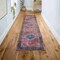 Jonathan Y Alacati Ogee Medallion Non-Slip Machine-Washable Red/Blue/Brown 2 ft. x 8 ft. Runner Rug WSH103D-28 - alternate 6