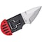 Sunex Al Mar Stringer D2 Wedge Blade Keychain Knife In Blister Card - Red/Black AMK1001RBKBL - alternate 5