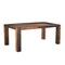 Homeroots 75" Dark Brown Solid Wood Dining Table 565248 - alternate 9