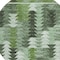 Homeroots 8' Olive Green And Fern Green Round Southwestern Washable Indoor Outdoor Area Rug 587346 - alternate 6