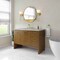 James Martin Vanities Hudson 48" Single Vanity, Honey Oak w/ 3 CM Eternal Jasmine Pearl Silestone Top 435-V48-HNO-3EJP - alternate 7