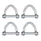 Mytee Products Web Sling Shackle - 6in w/ Quick Pin, 23,500 lbs WLL, 4PK WS-SHACKLE-6x4 - alternate 6
