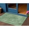 Homeroots 3' X 5' Sage And Mint Green Abstract Washable Indoor Outdoor Area Rug 615506 - alternate 1