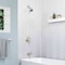 Symmons Origins Single Handle Tub and Shower Faucet Trim Kit - 1.5 GPM (Valve Not Included) 9602-PLR-1.5-TRM-STN - alternate 3