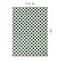 World Rug Gallery Contemporary Checkered Weather Resistant Reversible Indoor/Outdoor Rug 7 ft 10 in x 10 ft Green WR114GREEN8X10 - alternate 4