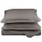 Lavish Home 3-Piece King Quilt Bedding Set Bedspread and 2 King Pillow Shams with Embossed Diamond Pattern, Gray 66-001-KGY - alternate 9