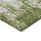 Homeroots 3' X 5' Green And Ivory Abstract Washable Indoor Outdoor Area Rug 597956 - alternate 7