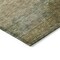Homeroots 3' X 5' Fern Green And Beige Abstract Washable Indoor Outdoor Area Rug 603017 - alternate 8