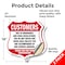 Signmission Restricted Area Shield Sign Customers Du, 18 inch X 18 inch, Vinyl Decal, 2PK SHI-D-2PACK-18-458 - alternate 2