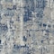 Homeroots 9' X 12' Navy Blue Gray And Ivory Abstract Washable Indoor Outdoor Area Rug 597990 - alternate 7