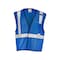 Kishigo High-Visibility Vest, Blue, L/XL B121-L-XL - alternate 1