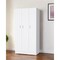 Homeroots 35" White Two Drawer Combo Dresser 534926 - alternate 10