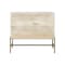 Homeroots 38in White Solid Wood Sideboard with Two Glass Doors 391992 - alternate 7
