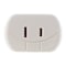 Lenmar Ultra-Compact All-in-One Travel Adapter with USB Port, White AC150USBW - alternate 5