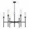 Z-Lite Esme Matte Black 6 Light Chandelier 3047-6MB - alternate 5