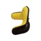 Uni Pro Wraparound Backrest Cushion Fits 250 Seat Yellow Vinyl 7474 - alternate 8