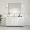 James Martin Vanities Chicago 60 in. Single Vanity, Glossy White, w/ 3 CM Eternal Jasmine Pearl Silestone Top 503-V60S-GW-FEJP - alternate 5