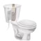 Fluidmaster Flush Lever - Push Button Silver/White Chrome 800P-001-P8 - alternate 2