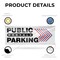 Signmission Public Monthly Parking Right, 24 Inch x 72 Inch, Vinyl Banner B-72-30820 - alternate 3