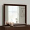 Homeroots 35" Espresso Wood Framed Mounted Dresser Mirror 374164 - alternate 3