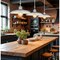 Z-Lite Camden Brushed Nickel 1 Light Pendant 2308P14-BN - alternate 4
