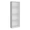 Homeroots Set of Three White Wood Fourteen Tier Modular Bookcase, 3PK 546631 - alternate 5