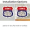 Signmission Sam's Garage, 4 inch X 4 inch, Vinyl Decal, 2PK SHI-D-2PACK-4-383-SAM - alternate 3