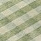 Homeroots 8' Green And Light Green Round Plaid Washable Indoor Outdoor Area Rug 595477 - alternate 3
