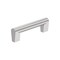 Amerock Composite 3-3/4 inch (96mm) Center-to-Center Polished Chrome Cabinet Pull, 10PK 10VMP3714126 - alternate 1