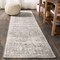 Jonathan Y Ferro Filigree Gray/Dark Gray 2 ft. x 8 ft. Runner Rug BMF108D-28 - alternate 1