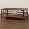 Bali & Pari Sebalio Marbled Tortoise Natural Rattan Coffee Table 259-14304-ZORO - alternate 6