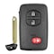 Aks Keys 2008 - 2014 Toyota Highlander RAV4 Smart Key 3B FCC# HYQ14AAB RC-TOYOTA-77C - alternate 1