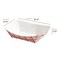 Smarty Had A Party 1 lb Red Plaid Paper Food Trays, 1000PK 5611-RP-CASE - alternate 5