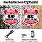 Signmission Private Dumpster Shield Sign Tenant Use, 6 inch X 6 inch, Plastic Sign, 2PK SHI-P-2PACK-6-438 - alternate 6