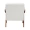 Baxton Studio Georgina Japandi Cream Boucle and Walnut Brown Wood Accent Chair 253-14003-ZORO - alternate 7