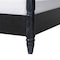 Baxton Studio Martino Four-Poster Platform Bed, Queen, Black 264-14391-ZORO - alternate 6