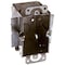 Raco Electrical Box, 12.5 cu in, Switch Box Type, 1 Gang, Steel, Rectangular Shape 509 - alternate 1