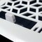 Sierra Grates 4 in. H X 14 in. W Powder Coat Steel, White Floor Register VEC414-WHT - alternate 3