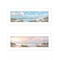 Homeroots Set Of Two The Seascape 2 White Framed Print Wall Art, 2PK 407999 - alternate 1
