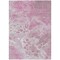 Homeroots 8' X 10' Pink And Ivory Abstract Washable Indoor Outdoor Area Rug 618313 - alternate 5