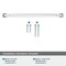 Amerock Stature 10-1/16 inch 256mm Center-to-Center Polished Chrome Cabinet Pull BP3740026 - alternate 4