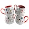 Peanuts 4 Piece 20 Ounce Stoneware Wax Relief Cup Set in 2 Assorted Designs 136641.01 - alternate 1