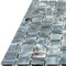Apollo Tile Celestial 12 in. x 12 in. Glossy Templeton Gray Glass Mosaic Wall and Floor Tile 20 sqft/case, 20PK APLST88GR724A - alternate 7